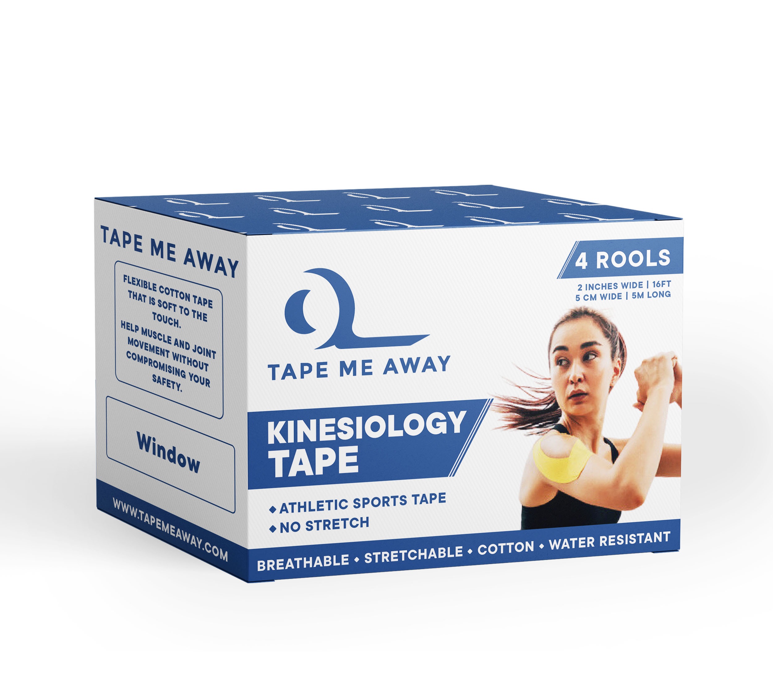 Precision in Motion: Designing ‘Tape Me Away’ for the Active Market

A clean, clinical aesthetic meets kinetic energy — built for athletes, trusted by pros.