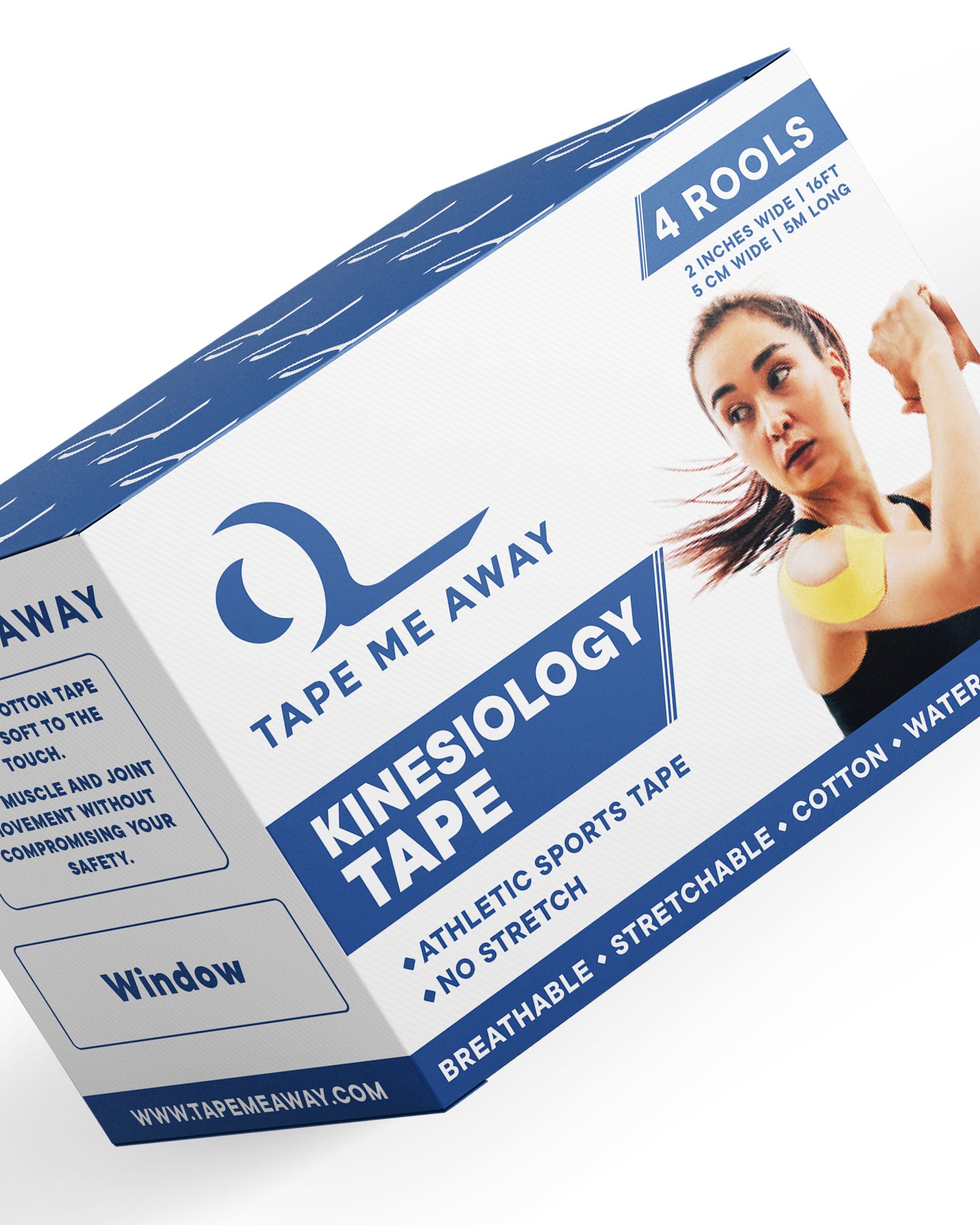 Box Packaging Design for ‘Tape Me Away’: Where Clean Meets Performance